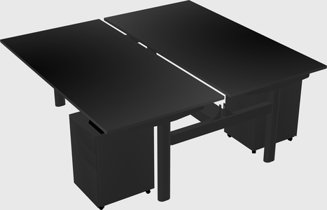 Shared electric desk