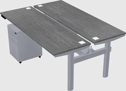 Shared electric desk