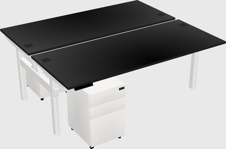 Shared electric desk