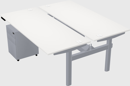 Shared electric desk