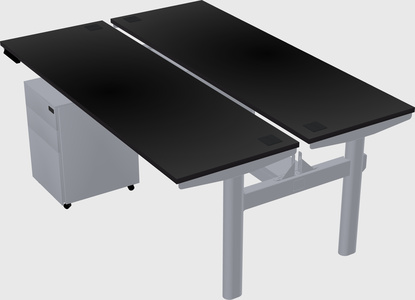 Shared electric desk