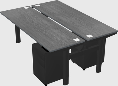 Shared electric desk