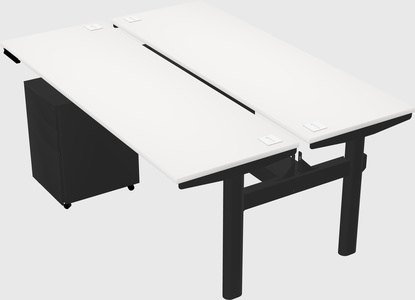 Shared electric desk