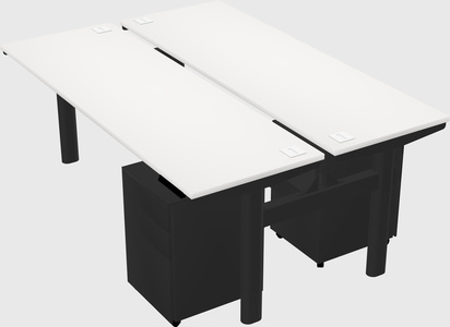 Shared electric desk