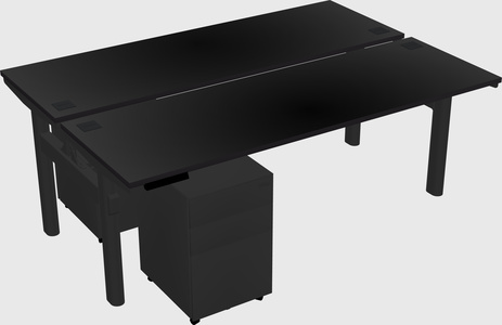Shared electric desk