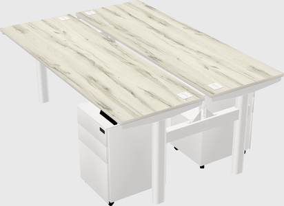 Shared electric desk
