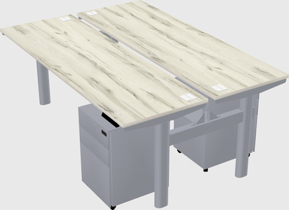 Shared electric desk