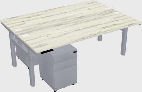 Shared electric desk