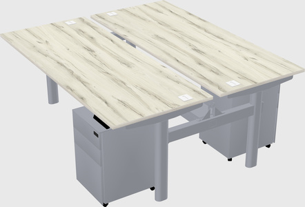 Shared electric desk