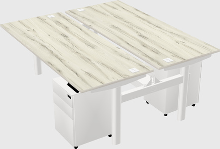 Shared electric desk