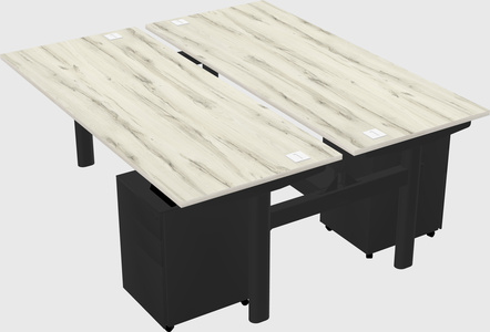 Shared electric desk
