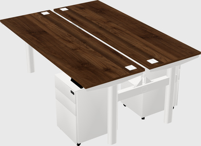 Shared electric desk