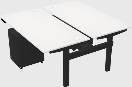 Shared electric desk
