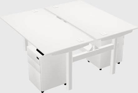 Shared electric desk