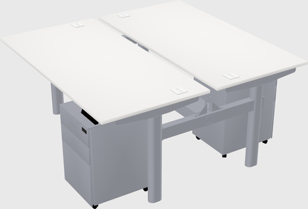 Shared electric desk