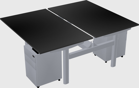 Shared electric desk