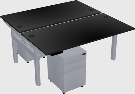 Shared electric desk