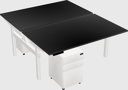 Shared electric desk