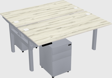 Shared electric desk
