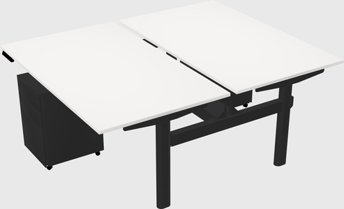 Shared electric desk