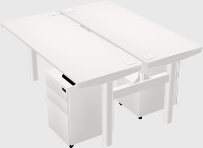 Shared electric desk