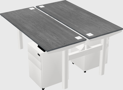 Shared electric desk