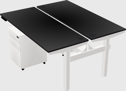 Shared electric desk