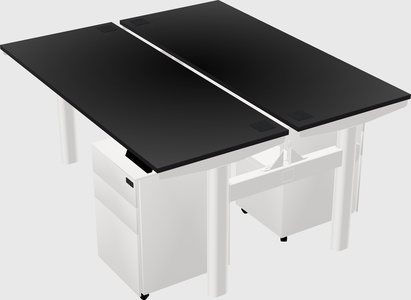 Shared electric desk