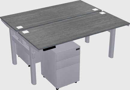 Shared electric desk