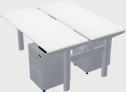 Shared electric desk
