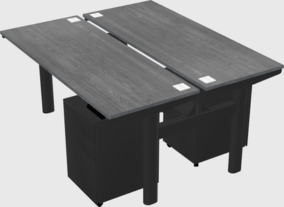 Shared electric desk