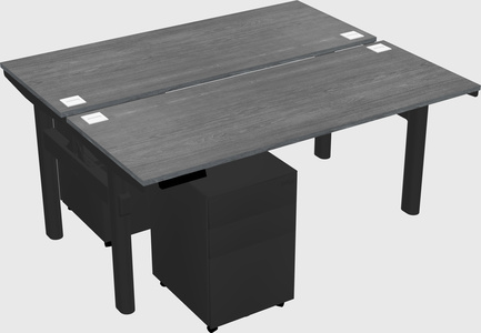 Shared electric desk