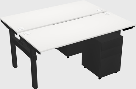 Shared electric desk
