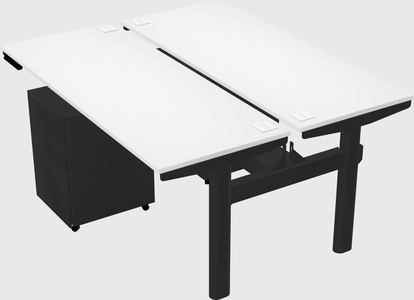 Shared electric desk