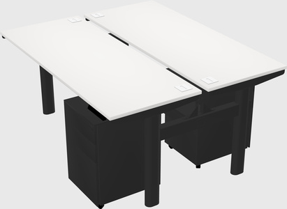 Shared electric desk