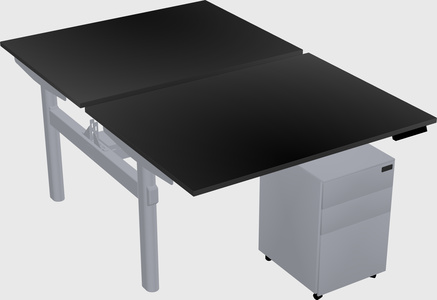 Shared electric desk