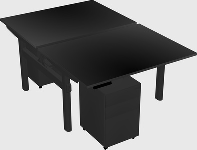 Shared electric desk