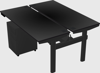 Shared electric desk