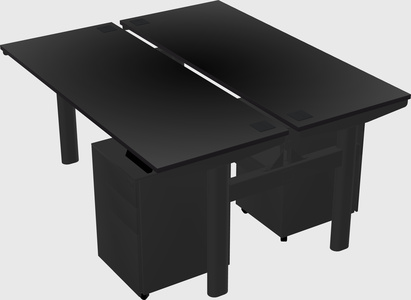 Shared electric desk