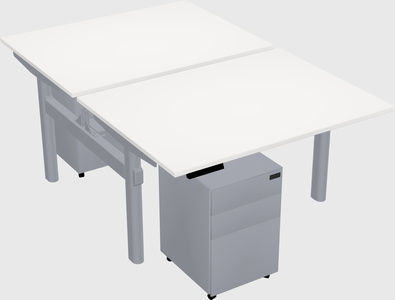 Shared electric desk