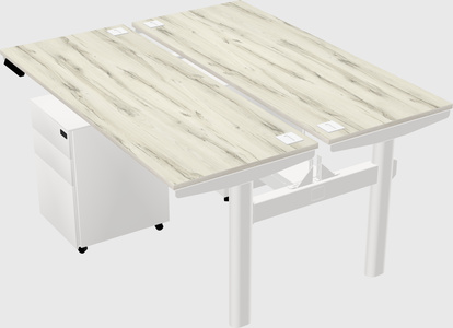Shared electric desk