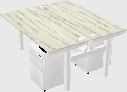 Shared electric desk