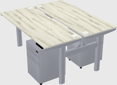 Shared electric desk