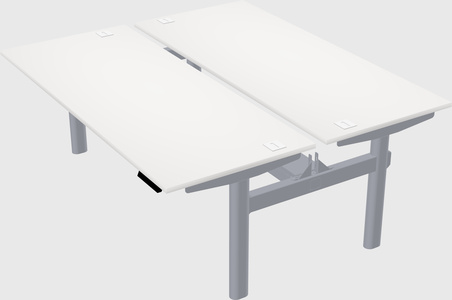 Shared electric desk