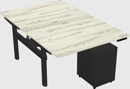 Shared electric desk