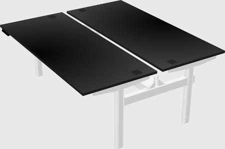 Shared electric desk