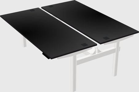 Shared electric desk