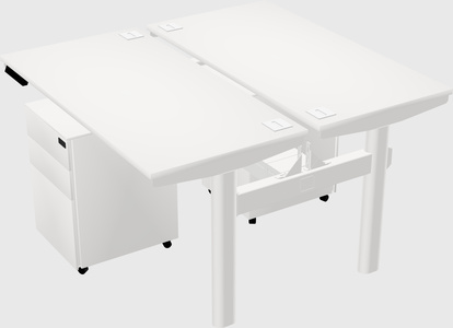 Shared electric desk