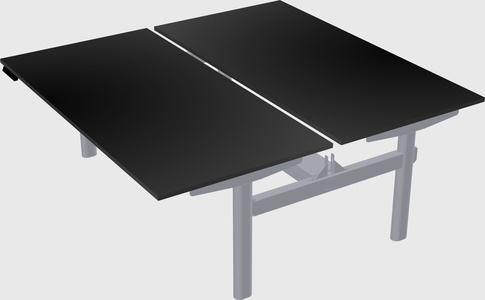 Shared electric desk