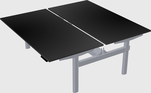 Shared electric desk